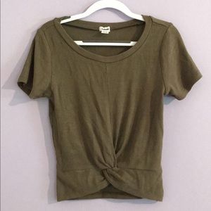 Twist Front tshirt